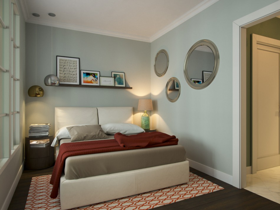 Idea reka bentuk bilik tidur 6 m persegi