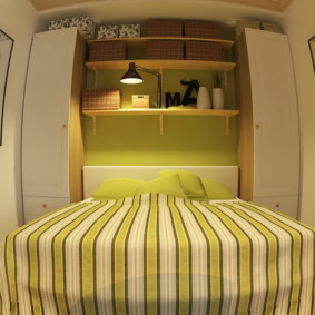 Idées d'aménagement de chambre à coucher Khrouchtchev