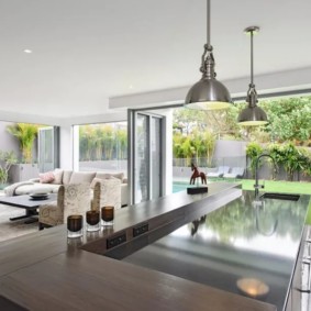 مجموعات الألوان في أفكار تصميم المطبخ