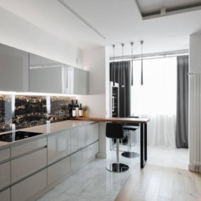 مجموعات الألوان في صورة ديكور المطبخ