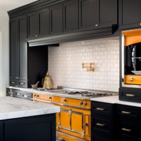 مجموعات الألوان في أفكار ديكور المطبخ