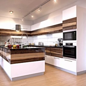 مجموعات الألوان في المطبخ الديكور الصورة