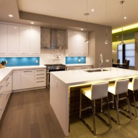 مجموعات الألوان في أفكار المطبخ