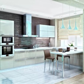 مجموعات الألوان في أفكار تصميم المطبخ