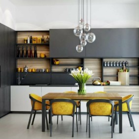 مجموعات الألوان في خيارات أفكار المطبخ