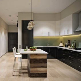 مجموعات الألوان في تصميم صور المطبخ