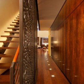 lampes dans le couloir photo intérieure