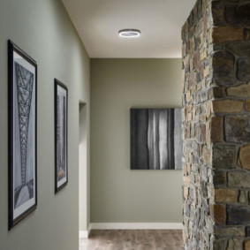 lampes dans le couloir photo intérieure