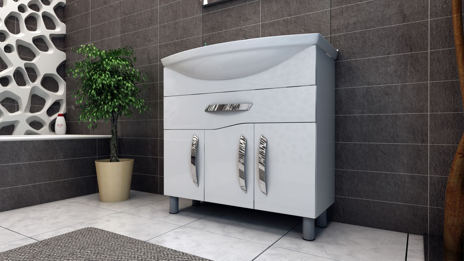 μπάνιο πίνακα διακόσμηση φωτογραφία