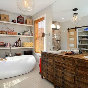 επιλογές ντουλαπιών μπάνιου