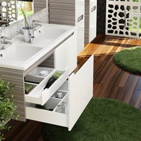 τύπους ντουλαπιών μπάνιου