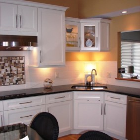 Luces de fregadero de cocina tipo ángulo