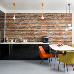 mutfak dekorasyon fikirleri için nem geçirmez duvar kağıdı