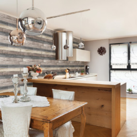 mutfak iç fotoğraf için neme dayanıklı duvar kağıdı