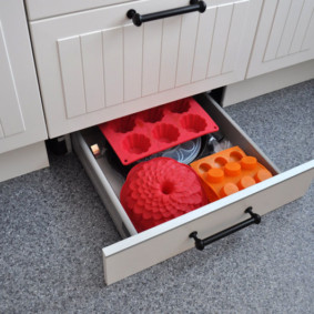 Cajón en auriculares del sótano