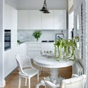 dapur dalam idea reka bentuk rumah panel