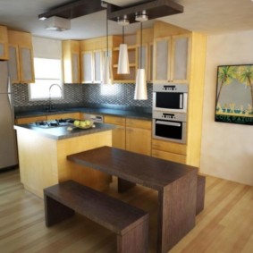 dapur dalam idea idea rumah panel