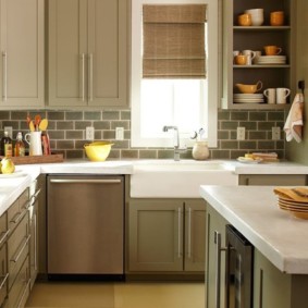 dapur dalam pilihan idea rumah panel