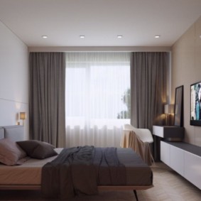 Chambre de 15 m² avec balcon