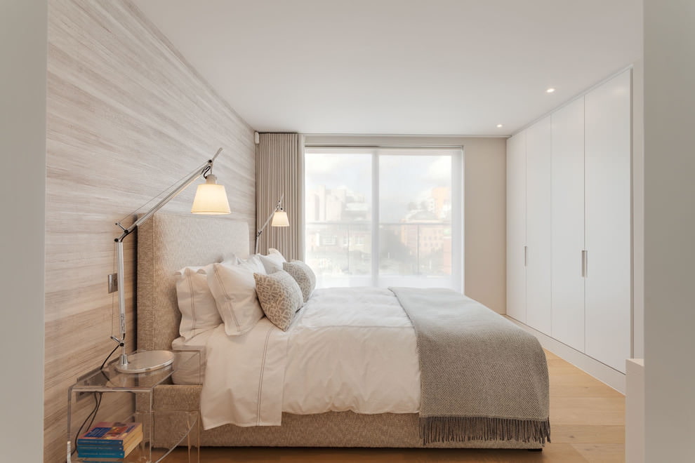 beige bedroom interior