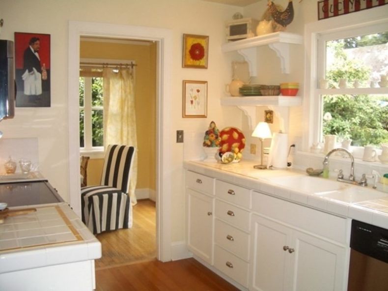 dapur di rumah panel