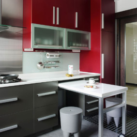 dapur dalam reka bentuk idea rumah panel