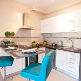 dapur di hiasan rumah panel