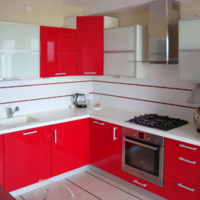 dapur dalam idea dekorasi rumah panel