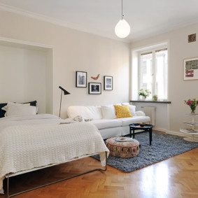 salon chambre design 16 m² photo intérieure