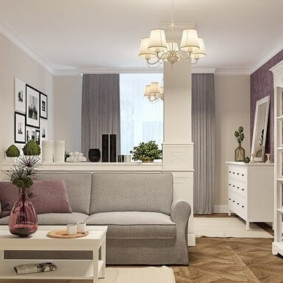 salon chambre design 16 m² vues intérieures