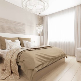 modern bedroom in bright colors