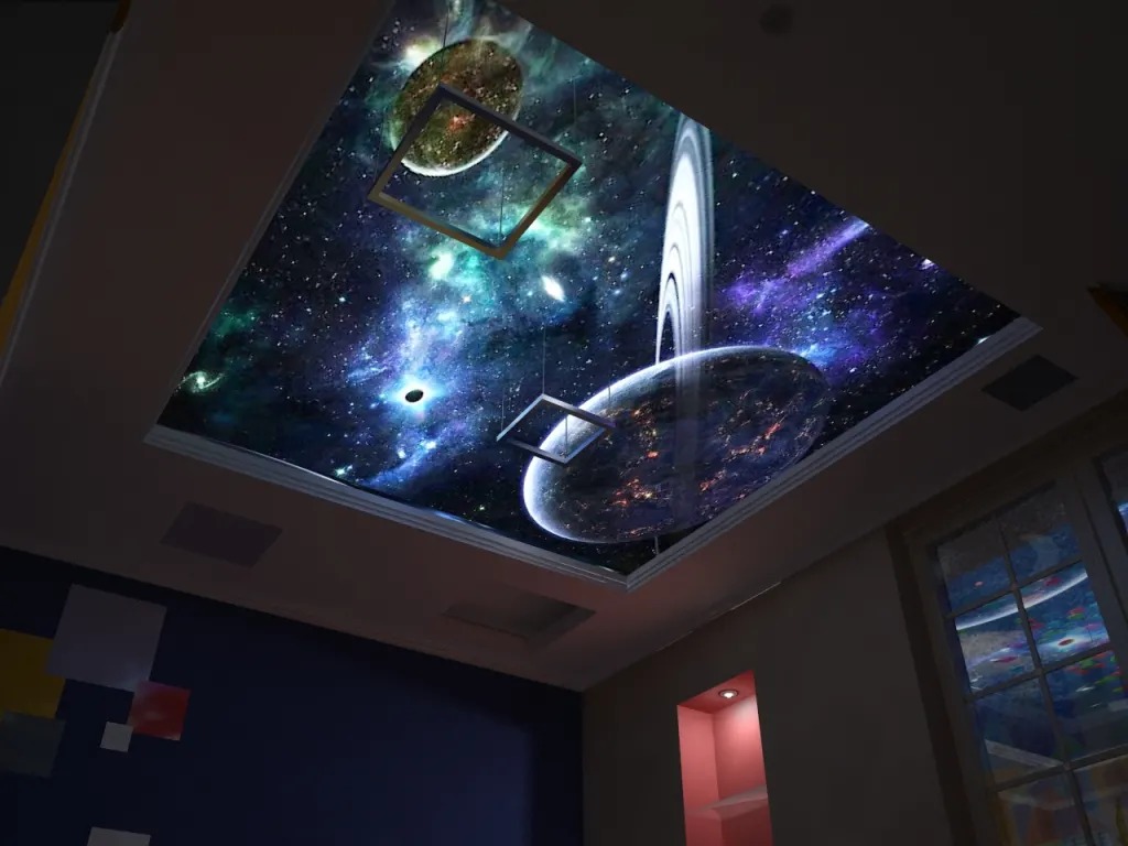 تمتد سقف السماء المرصعة بالنجوم