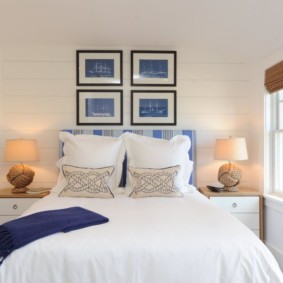 Petite chambre en blanc