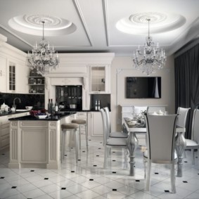 Piso de ladrilho cerâmico brilhante