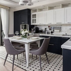 Cozinha de canto Art Déco