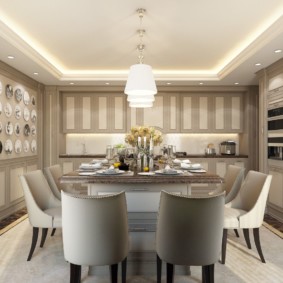 Decoração de pratos de parede de cozinha