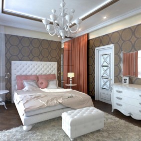 Revêtement de tête de lit blanc