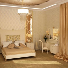 Table pour dames dans la chambre des femmes