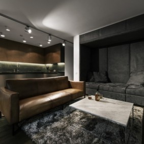 Éclairage tamisé de la chambre