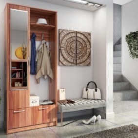 Meuble d'entrée de style loft