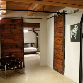 Portes coulissantes dans une maison privée