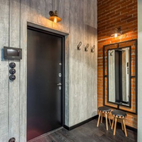 Plancher flottant dans le hall