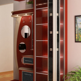 Mobilier de couloir high-tech élégant