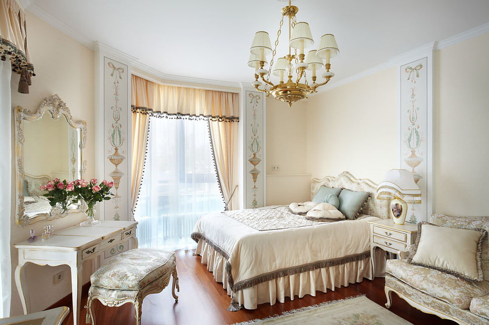 light colors bedroom interior