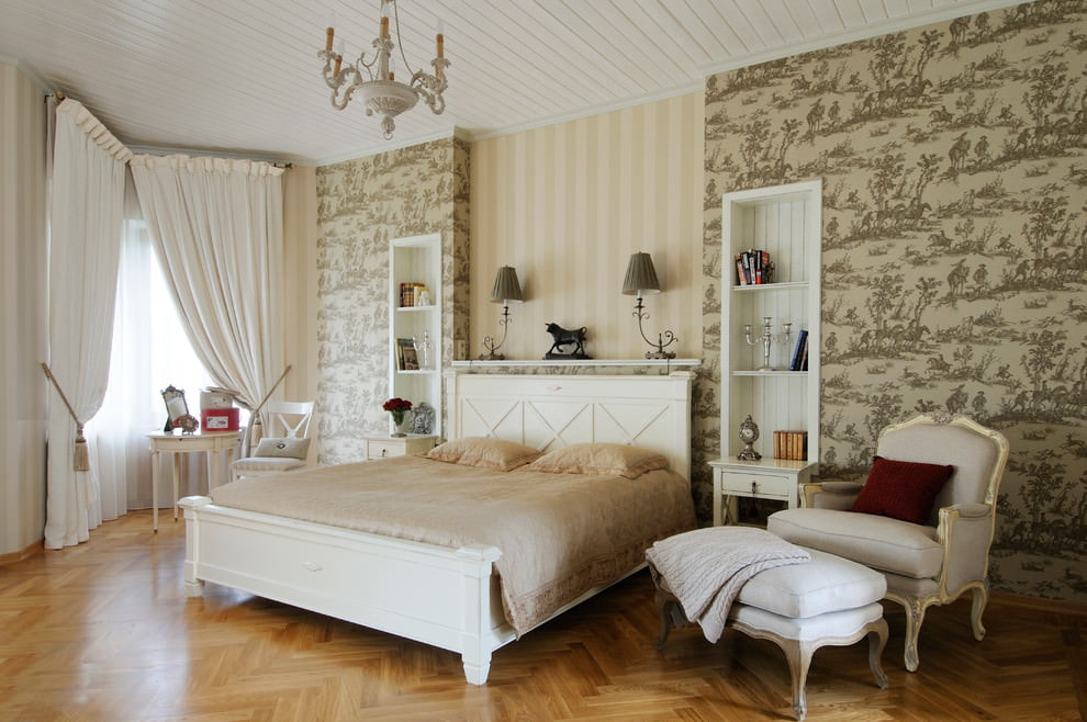 light colors bedroom interior