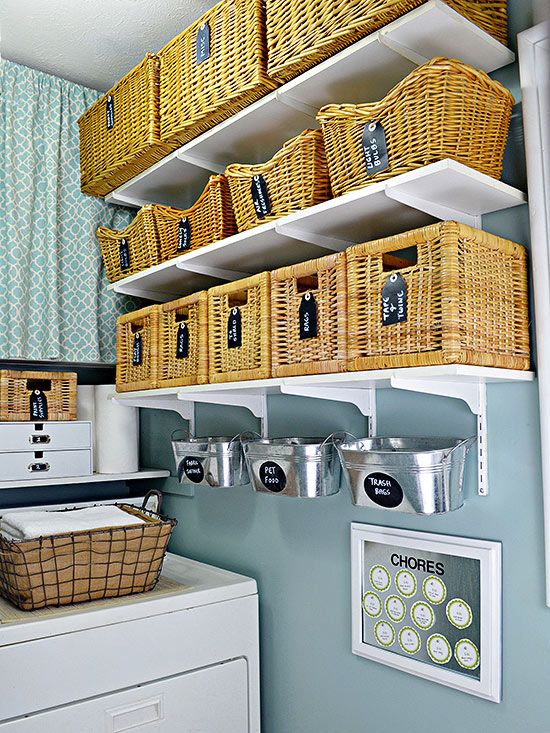 ý tưởng giỏ giặt