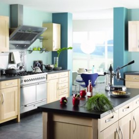 μοντέρνα σχεδιασμός 2019 φωτογραφικής κουζίνας