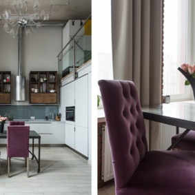 chairs for the kitchen interior photo