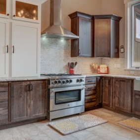 bucatarie cu idei de decor patina