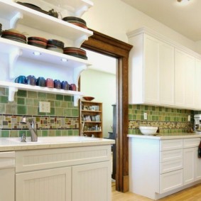 bucătărie cu patina design fotografie